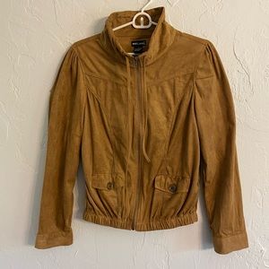 Soft feel cowhide colored jacket
